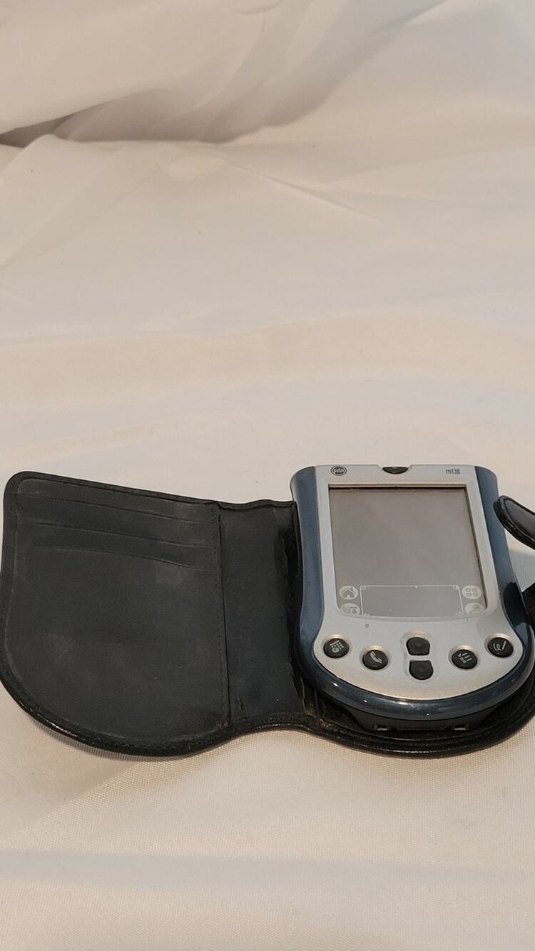 Palm m130 Color PDA Handheld Organizer w/ Stylus & Flip Case Untested As-Is